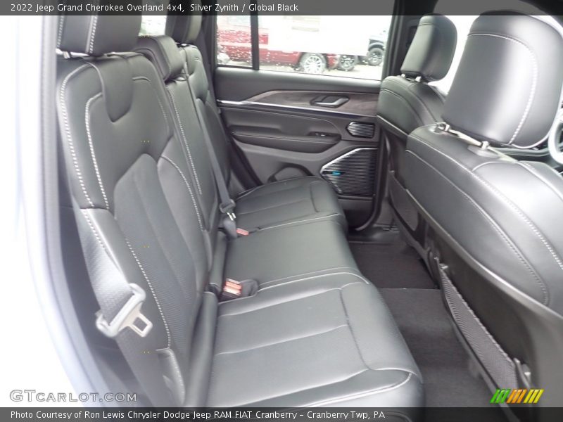Rear Seat of 2022 Grand Cherokee Overland 4x4