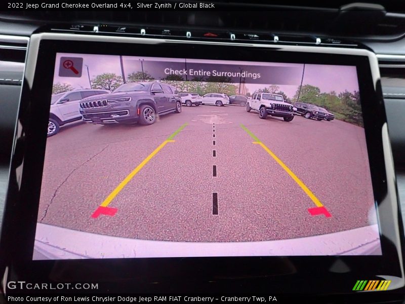 Silver Zynith / Global Black 2022 Jeep Grand Cherokee Overland 4x4