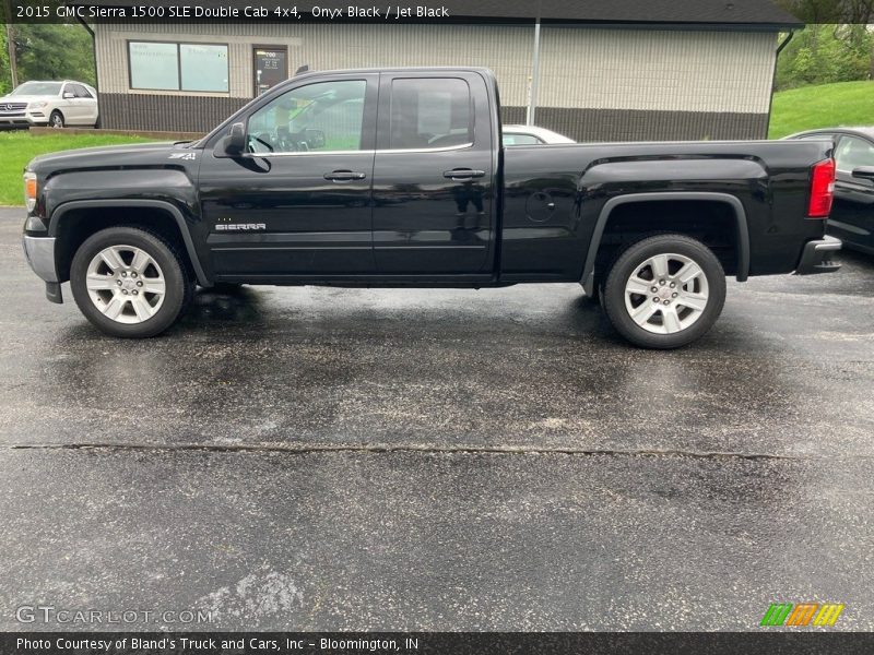 Onyx Black / Jet Black 2015 GMC Sierra 1500 SLE Double Cab 4x4