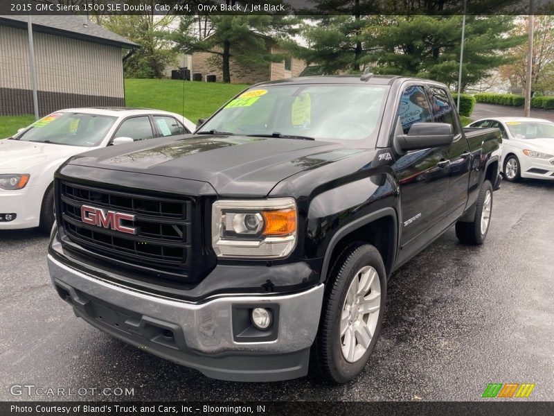 Onyx Black / Jet Black 2015 GMC Sierra 1500 SLE Double Cab 4x4