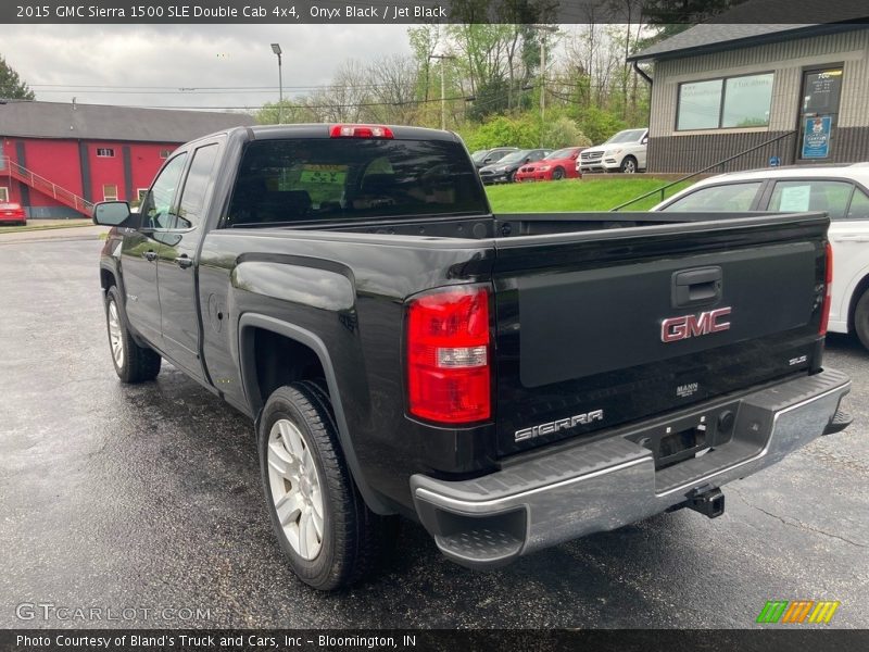 Onyx Black / Jet Black 2015 GMC Sierra 1500 SLE Double Cab 4x4