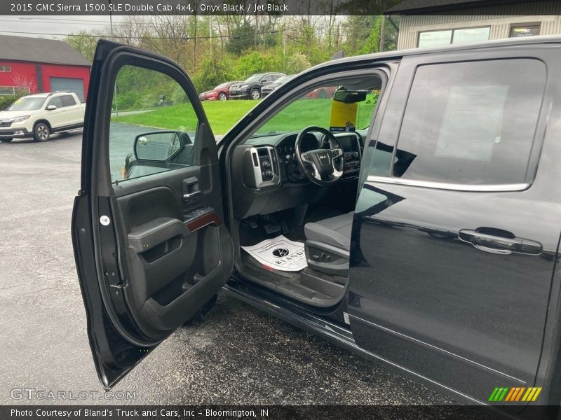 Onyx Black / Jet Black 2015 GMC Sierra 1500 SLE Double Cab 4x4