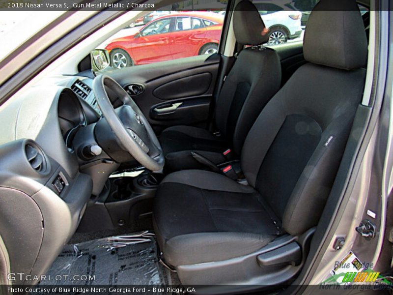 Gun Metal Metallic / Charcoal 2018 Nissan Versa S