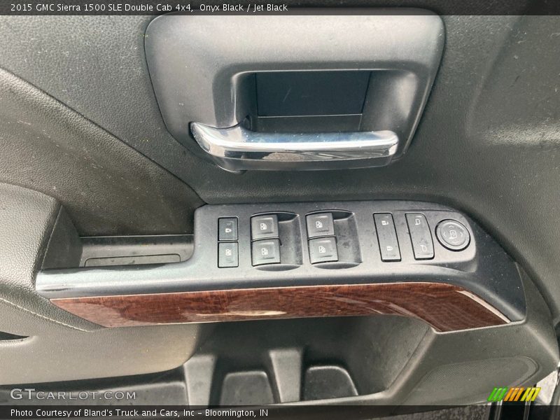 Onyx Black / Jet Black 2015 GMC Sierra 1500 SLE Double Cab 4x4