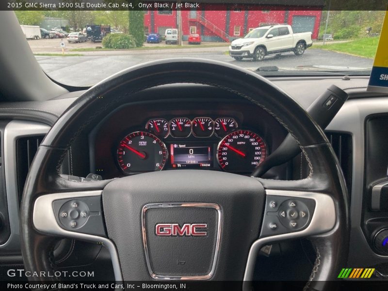 Onyx Black / Jet Black 2015 GMC Sierra 1500 SLE Double Cab 4x4
