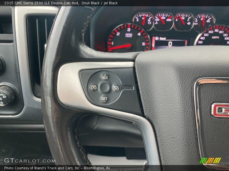 Onyx Black / Jet Black 2015 GMC Sierra 1500 SLE Double Cab 4x4