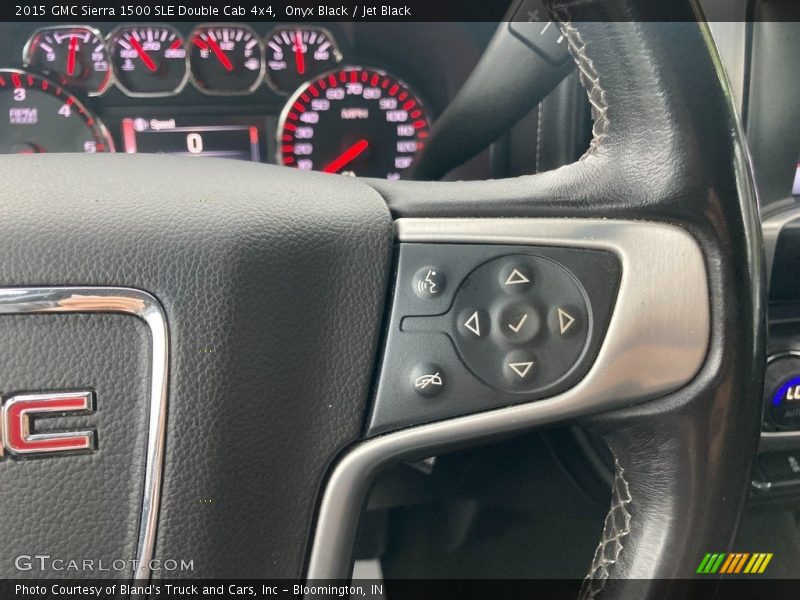 Onyx Black / Jet Black 2015 GMC Sierra 1500 SLE Double Cab 4x4
