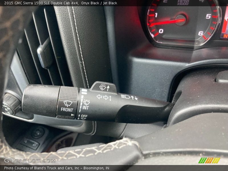 Onyx Black / Jet Black 2015 GMC Sierra 1500 SLE Double Cab 4x4