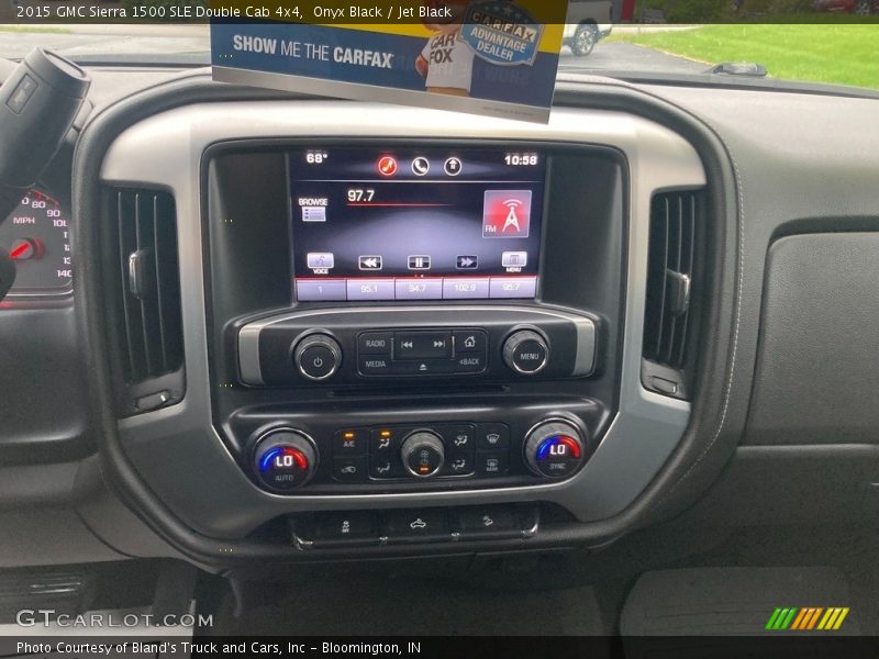 Onyx Black / Jet Black 2015 GMC Sierra 1500 SLE Double Cab 4x4