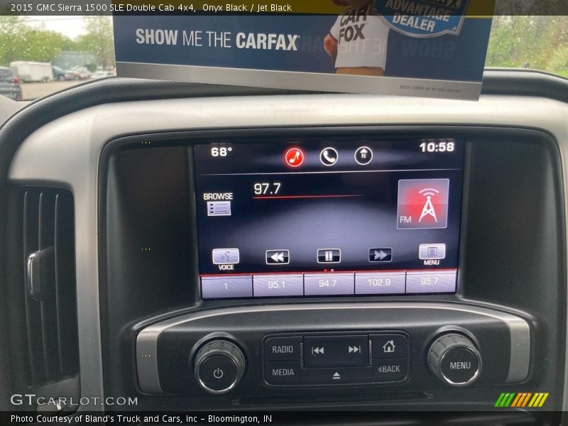 Onyx Black / Jet Black 2015 GMC Sierra 1500 SLE Double Cab 4x4