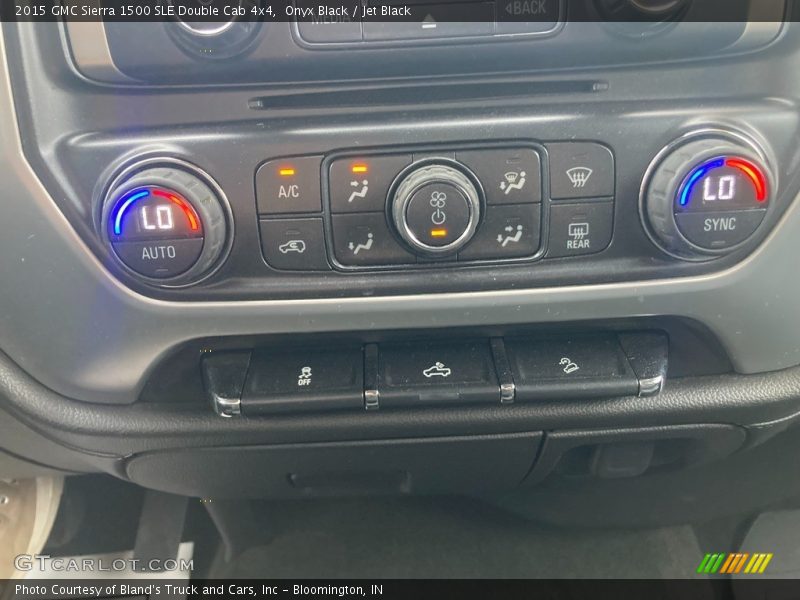 Onyx Black / Jet Black 2015 GMC Sierra 1500 SLE Double Cab 4x4