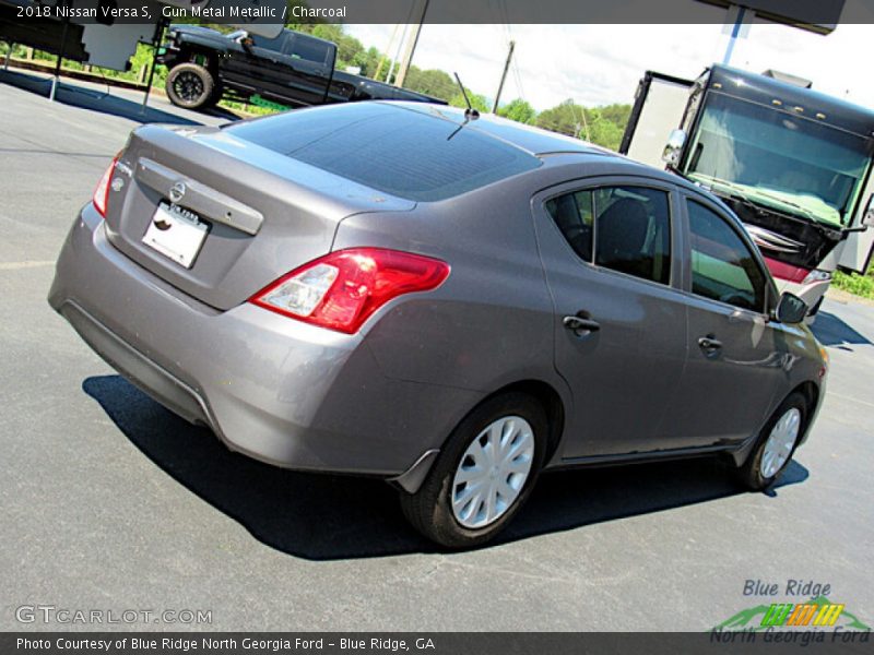 Gun Metal Metallic / Charcoal 2018 Nissan Versa S