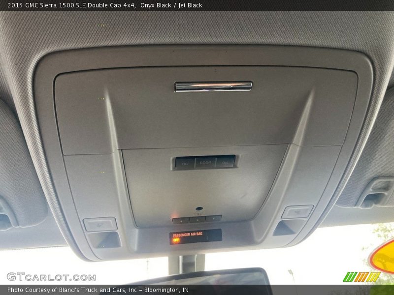 Onyx Black / Jet Black 2015 GMC Sierra 1500 SLE Double Cab 4x4