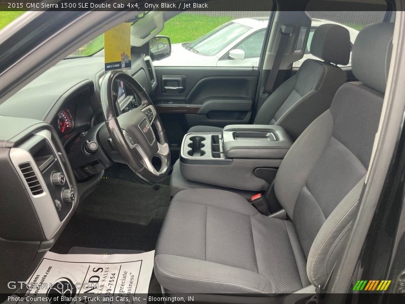 Onyx Black / Jet Black 2015 GMC Sierra 1500 SLE Double Cab 4x4