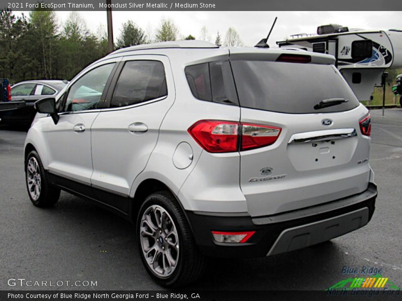 Moondust Silver Metallic / Medium Stone 2021 Ford EcoSport Titanium