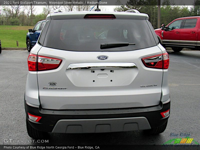 Moondust Silver Metallic / Medium Stone 2021 Ford EcoSport Titanium