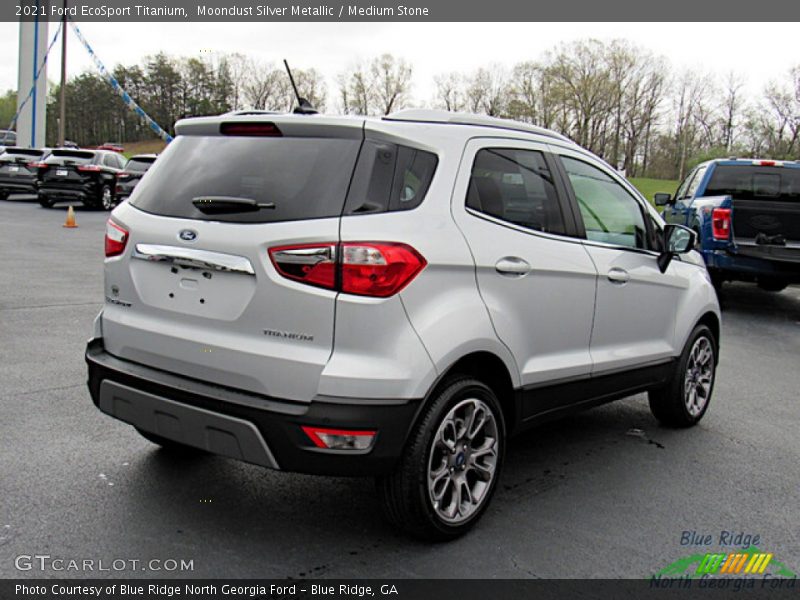 Moondust Silver Metallic / Medium Stone 2021 Ford EcoSport Titanium