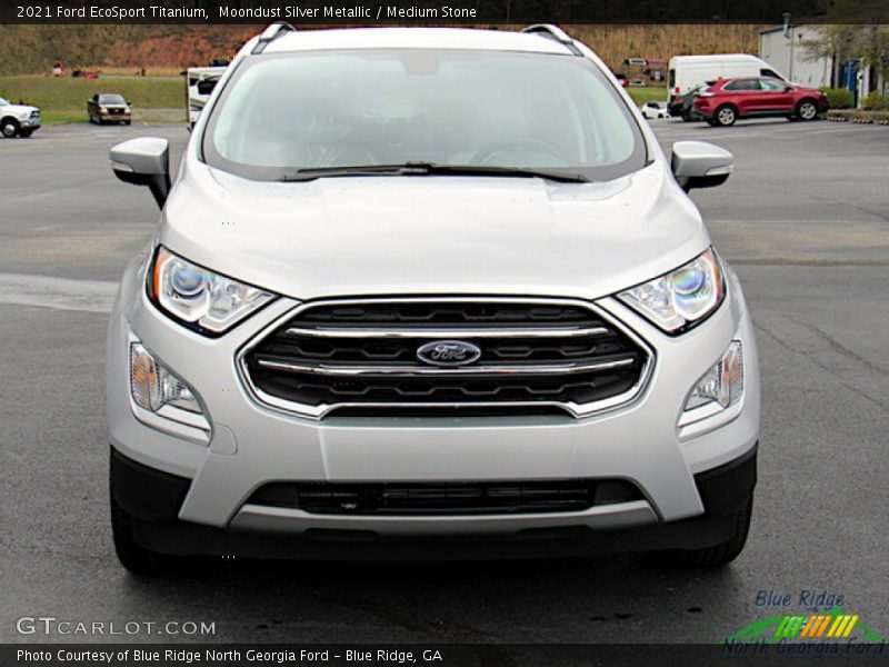 Moondust Silver Metallic / Medium Stone 2021 Ford EcoSport Titanium