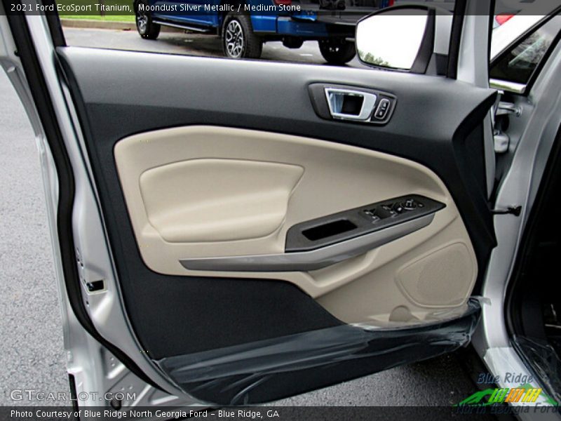 Moondust Silver Metallic / Medium Stone 2021 Ford EcoSport Titanium
