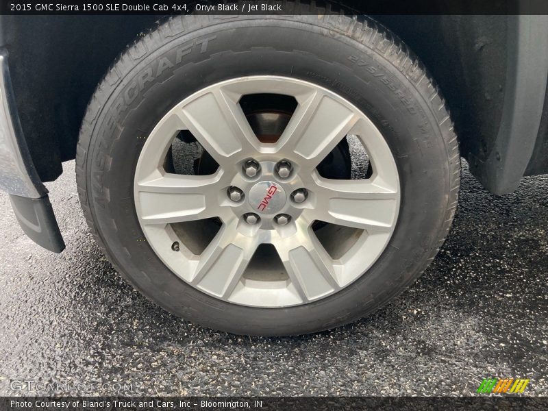 Onyx Black / Jet Black 2015 GMC Sierra 1500 SLE Double Cab 4x4