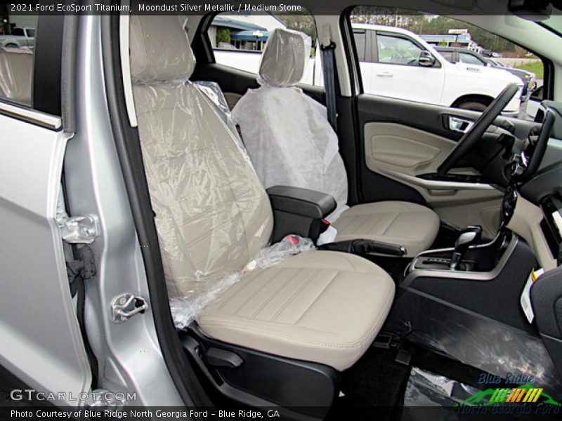 Moondust Silver Metallic / Medium Stone 2021 Ford EcoSport Titanium