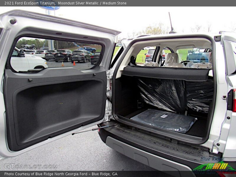 Moondust Silver Metallic / Medium Stone 2021 Ford EcoSport Titanium