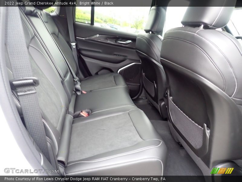 Rear Seat of 2022 Grand Cherokee Altitude 4x4