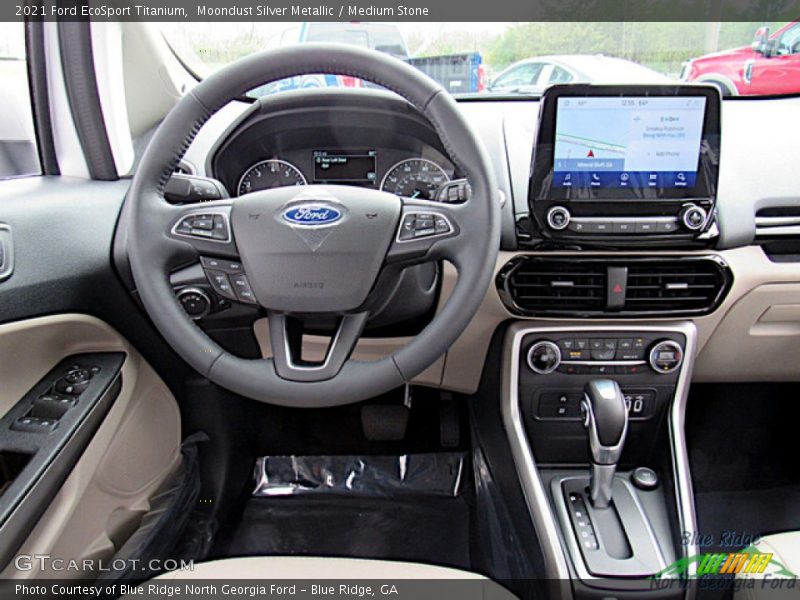 Moondust Silver Metallic / Medium Stone 2021 Ford EcoSport Titanium