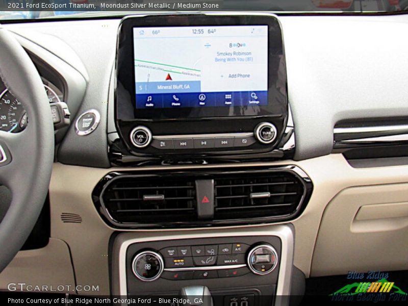 Moondust Silver Metallic / Medium Stone 2021 Ford EcoSport Titanium