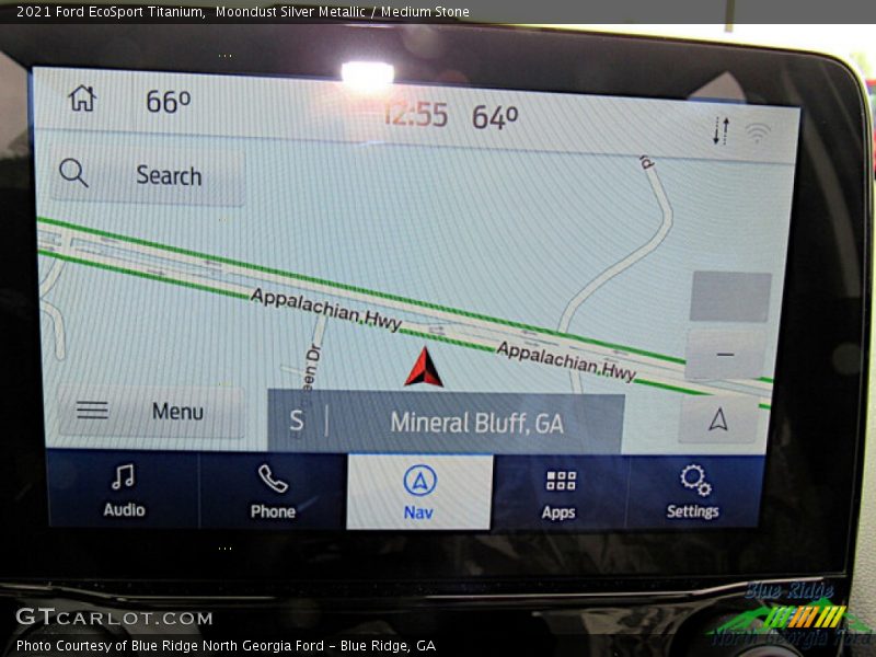 Moondust Silver Metallic / Medium Stone 2021 Ford EcoSport Titanium