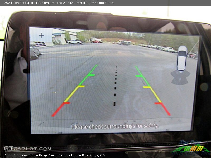 Moondust Silver Metallic / Medium Stone 2021 Ford EcoSport Titanium