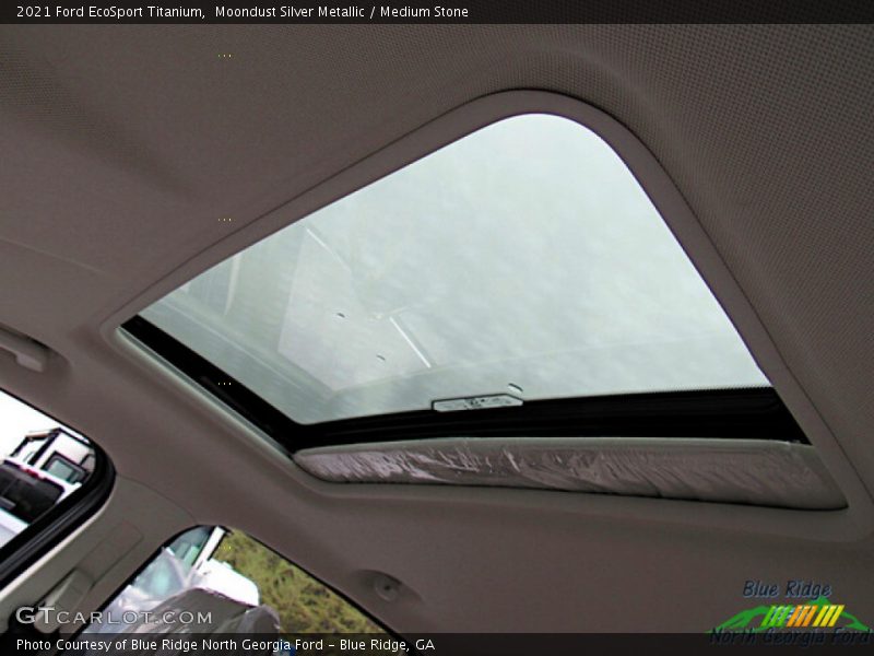 Moondust Silver Metallic / Medium Stone 2021 Ford EcoSport Titanium
