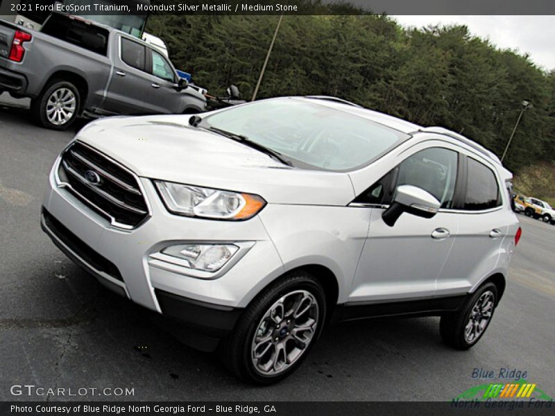 Moondust Silver Metallic / Medium Stone 2021 Ford EcoSport Titanium