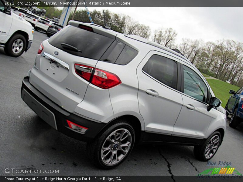 Moondust Silver Metallic / Medium Stone 2021 Ford EcoSport Titanium