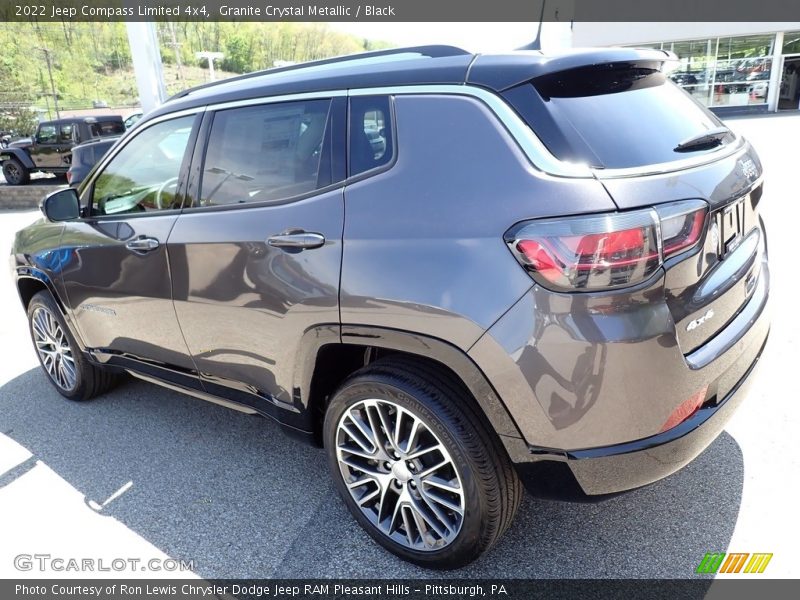 Granite Crystal Metallic / Black 2022 Jeep Compass Limited 4x4