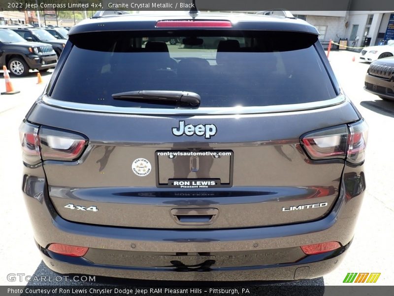 Granite Crystal Metallic / Black 2022 Jeep Compass Limited 4x4