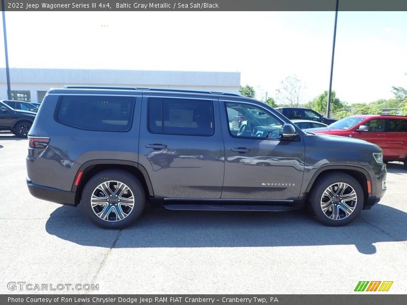 Baltic Gray Metallic / Sea Salt/Black 2022 Jeep Wagoneer Series III 4x4