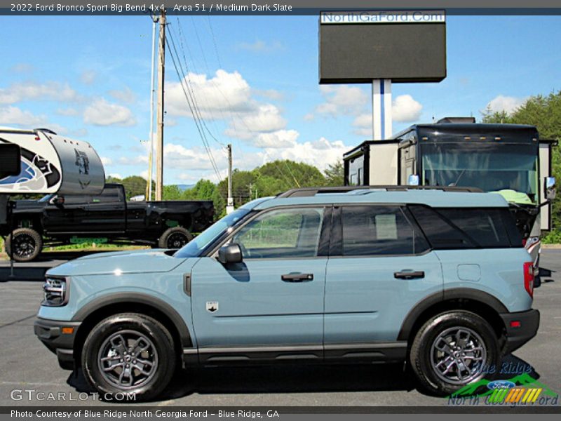 Area 51 / Medium Dark Slate 2022 Ford Bronco Sport Big Bend 4x4