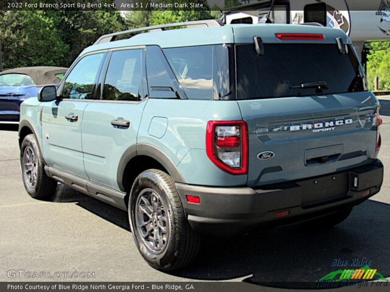 Area 51 / Medium Dark Slate 2022 Ford Bronco Sport Big Bend 4x4