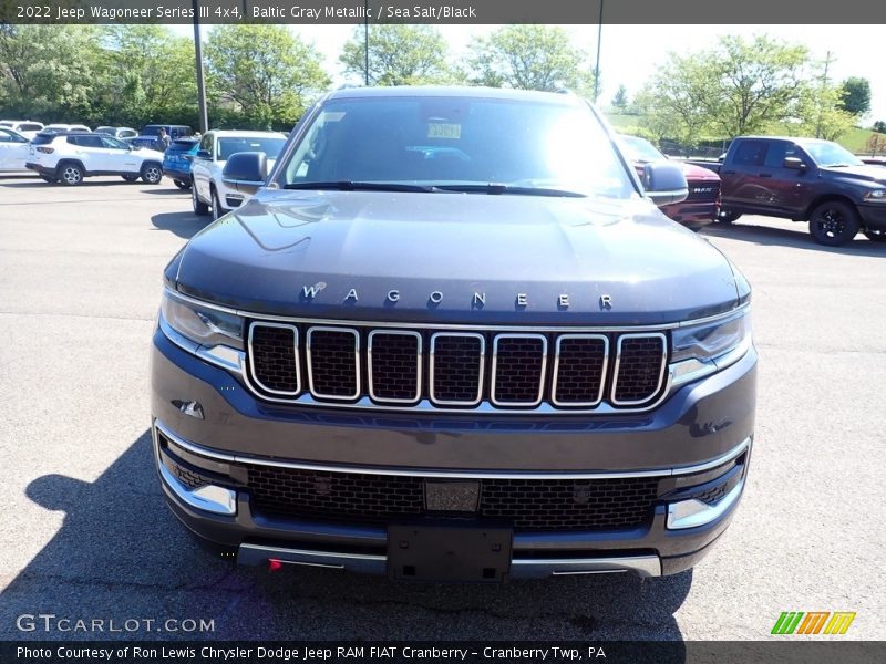 Baltic Gray Metallic / Sea Salt/Black 2022 Jeep Wagoneer Series III 4x4