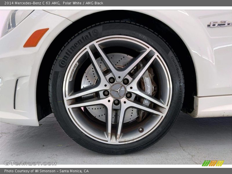  2014 C 63 AMG Wheel