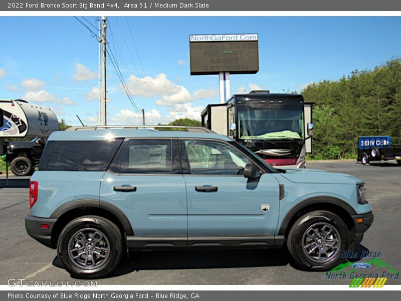Area 51 / Medium Dark Slate 2022 Ford Bronco Sport Big Bend 4x4
