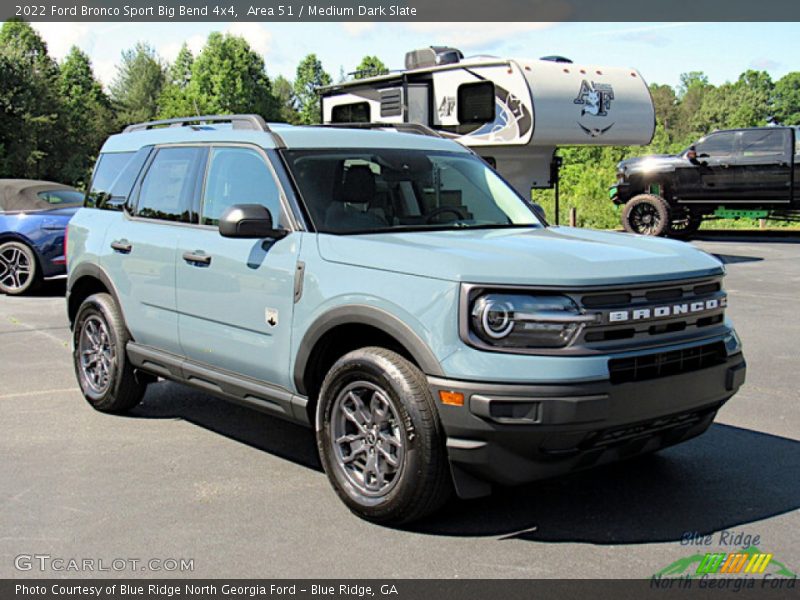 Area 51 / Medium Dark Slate 2022 Ford Bronco Sport Big Bend 4x4