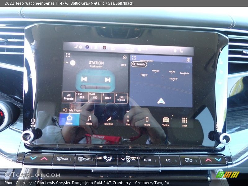 Baltic Gray Metallic / Sea Salt/Black 2022 Jeep Wagoneer Series III 4x4