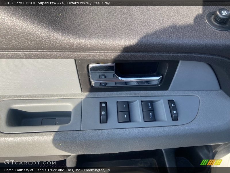 Oxford White / Steel Gray 2013 Ford F150 XL SuperCrew 4x4