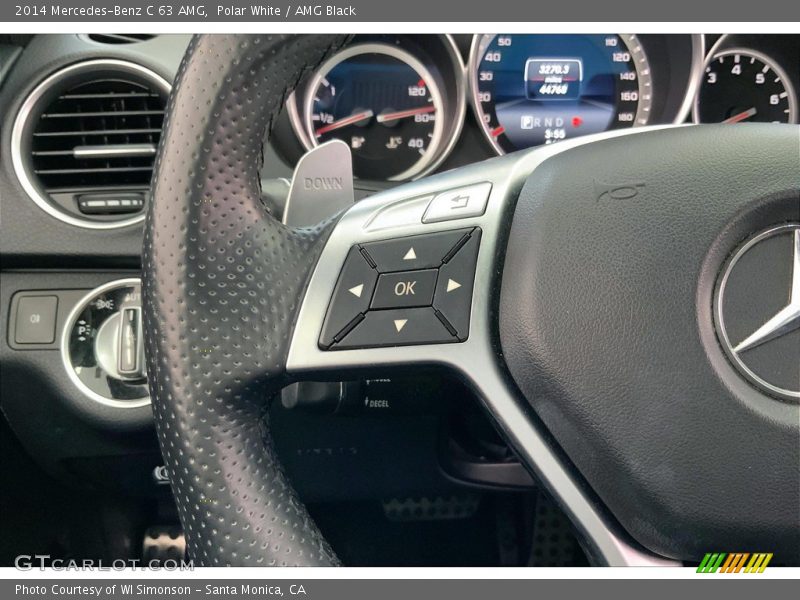  2014 C 63 AMG Steering Wheel