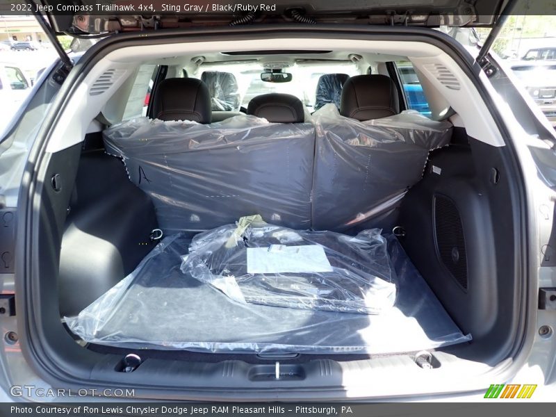 Sting Gray / Black/Ruby Red 2022 Jeep Compass Trailhawk 4x4