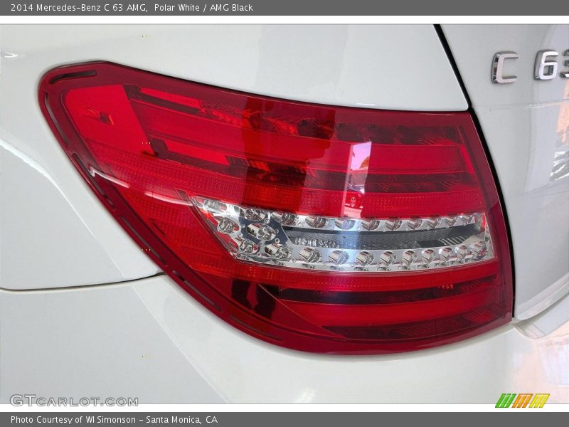 Polar White / AMG Black 2014 Mercedes-Benz C 63 AMG