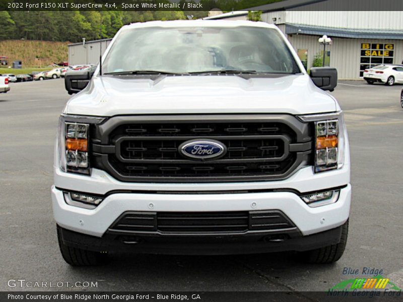 Space White Metallic / Black 2022 Ford F150 XLT SuperCrew 4x4