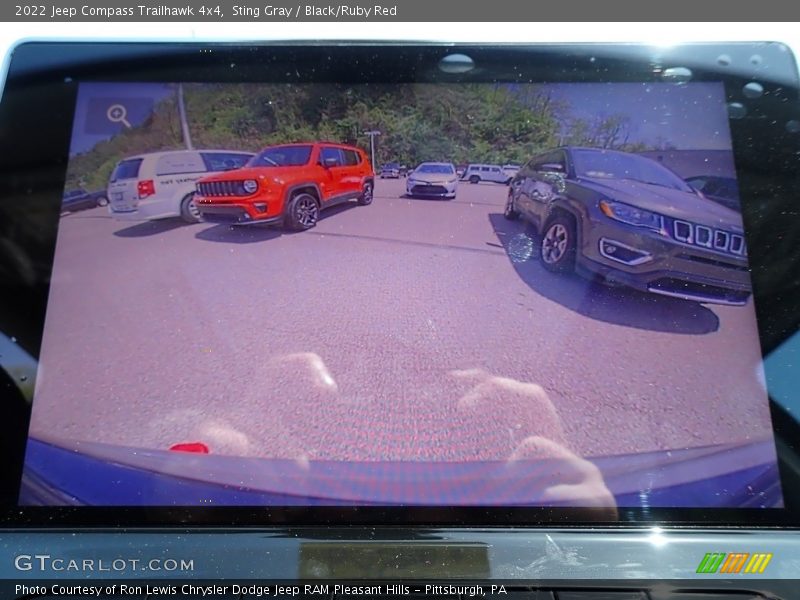 Sting Gray / Black/Ruby Red 2022 Jeep Compass Trailhawk 4x4